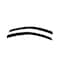 Ventshade Rainguards, Aerodynamic Design, Tape-On, Smoke, Acrylic, Set Of 2 92706 - alternate 1