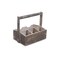 Homeroots 10" Brown Solid Wood Box 488027 - alternate 2