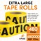 Xpose Safety Caution Tape, PVC, Caution Do Not Enter, High Visibility Yellow, 3 in x 1000 ft, Half Pallet, PK480 PCDNT-HP480-X - alternate 2