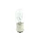 Bulbrite 15w Dimmable Clear Appliance, Amusement T7 Double-Contact Bayonet (BA15D) Incandescent Bulb, 25PK 861223 - alternate 1
