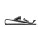Auveco Spring Type U-Nut Screw #8 Panel Range.045-0.062 - Black, 100PK 23528 - alternate 2