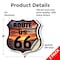 Signmission Route Us 66 Sunset, 6 inch X 6 inch, Vinyl Decal, 2PK SHI-D-2PACK-6-482 - alternate 2