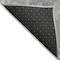 Homeroots 8' Runner Gray Abstract Washable Non Skid Indoor Outdoor Runner Rug 564261 - alternate 2