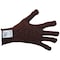 Workhorse Color-Coded Cut-Resistant Hand Protection Gloves, FDA-Compliant, A8, 13 Gauge WH A513-BRN-3XL - alternate 1