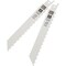 Do It Best Pruning Reciprocating Saw Blade, 6 in, 3 TPI, Carbon Steel, 2-Pack QJDIB-RS-001 - alternate 1
