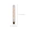 Satco 5.5 Watt T9 LED 2000K CCT Medium Base Clear Glass Amber Coil Filament Dimmable 120 Volt S14230 - alternate 2