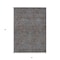 Homeroots 5' X 8' Brown And Light Blue Abstract Washable Indoor Outdoor Area Rug 599791 - alternate 2