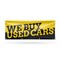 Signmission We Buy Used Cars, 36 Inch x 96 Inch, Vinyl Banner B-96-30927 - alternate 1