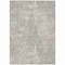 Homeroots 10' X 14' Ivory Charcoal And Beige Geometric Washable Indoor Outdoor Area Rug 577570 - alternate 2