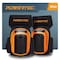 Powertec Safety Knee Pads W/ Adjustable Thigh Straps Heavy Duty Shell Soft Foam & Extra Thick Gel Cushion, PR 71880N - alternate 1