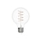 Bulbrite 4 Watt Dimmable Antique Nostalgic Curved Filament G25 Medium E26 LED Bulb, 2 PK 861403 - alternate 1