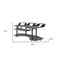 Homeroots 83" Black Music Recording Studio Desk 491453 - alternate 2