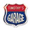 Signmission Timothy's Garage, 12 inch X 12 inch, Plastic Sign, 2PK SHI-P-2PACK-12-383-TIMOTHY - alternate 1