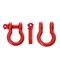 Overland Vcl D-Ring, With 3/4 Inch Pin; 4.75 Ton Weight Rating; Powder Coated Gloss; Red; Steel; 19019904 - alternate 2