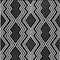 Homeroots 4' X 6' Black Geometric Machine Braided Distressed Area Rug With UV Protection 555633 - alternate 2
