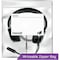 Maxell KSHS-2 SAFESOUNDS MAX VOLUME LIMITING WIRED HEADPHONE, BOOM MIC, CHEWPROOF CORD, FLEX DESIGN 198021 - alternate 2