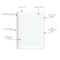 C-Line Products 8" x 10-1/2" White Wide Ruled Reinforced Notebook Filler Paper, 100/PK 21032 - alternate 2