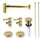 Kingston Brass Plumbing Sink Trim Kit with Bottle Trap and Overflow Drain, Polished Brass CC53302DLTRMK2 - alternate 1