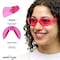 Bison Life Keystone, Safety Glasses, Anti-Scratch, Pink & Gray Lens, Frameless, 12 PK BL-KSSG1-CLCT-PGY-12 - alternate 2
