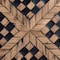 Bali & Pari Paulo End Table with Bamboo Diamond Pattern, Round 266-14594-ZORO - alternate 2