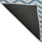 Homeroots 5' X 8' Teal Blue And Ivory Chevron Washable Indoor Outdoor Area Rug 595356 - alternate 2