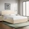 Homeroots Two Piece Beige Upholstered Solid and Manufactured Wood Bedroom Set 569362 - alternate 2