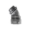 O-Z/Gedney 2'', Zinc Electroplated Malleable Iron, Non-Insulated Throat, 45D Male, Liquidtight Flexible Condui 4Q-4200 - alternate 2