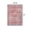 World Rug Gallery Vintage Inspired Machine Washable Non Slip Area Rug 3 ft 3 in x 5 Red 6029RED3X5 - alternate 2
