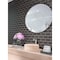 Apollo Tile Ash Gray 3 in x 6 in Glass Matte Wall Subway 5 sqft/case, 40PK APLA88098M 3X6A - alternate 2