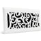 Sierra Grates 4 in. H X 10 in. W Powder Coat Steel, White Floor Register FLR410-WHT - alternate 1
