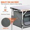 Vevor Camping Kitchen Table Folding Portable Cook Station 3 Adjustable Heights CWJK6388 - alternate 2