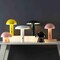 Jonathan Y Porcini 7" Contemporary Bohemian Rechargeable/Cordless Iron Integrated Portable LED Mushroom Table L JYL7116E - alternate 2