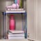 Lockermate By Bostitch Stac-A-Shelf Locker Organizer Shelf, Stackable, Extra Tall, Fits Standard Size School Lockers, Blue 5090-NVY - alternate 2