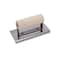 Marshalltown Stainless Steel Hand Edger, Concrete Edger, Straight End, 6 x 3 1/2 inch Edger, 3/8 inch Radius CE505S - alternate 1
