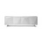 Homeroots 94" White Glass Solid Console Table 320844 - alternate 1