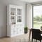 Homeroots 57in White Solid Wood Frame Dining Hutch With Twelve Shelves And Two Drawers 397834 - alternate 2