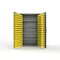 Strong Hold 14 GA Bin Cabinet with 4 shelves No Legs - 48 In W. x 72 In. H x 24 In. D - 144 Yellow Bins 46-BS-244-144Y-NL-L - alternate 1