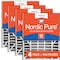 Nordic Pure 20x25x5 Pleated Air Filter, High Capacity, Electrostatically Charged Synthetic Media, MERV 15, 4 PK 20x25x5ABM15-4 - alternate 1