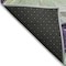 Homeroots 3' X 5' Purple And Lavender Floral Washable Indoor Outdoor Area Rug 610992 - alternate 3