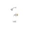 Premier Creswell Single-Handle 1-Spray Tub and Shower Faucet in Brushed Nickel 873X-0B04 - alternate 1