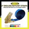 Tie 4 Safe 2'' x 20' Utility Heavy Duty Endless Ratchet Tie Down Strap WLL: 3,333 LBS. Blue RT02CK-520E-BU-C-1 - alternate 2