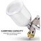 Neiko HVLP Spray Gun Paint Sprayer, 1.7 mm Gun, Nozzle Size 600 cc Air Gauge Regulator 31215A - alternate 2