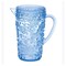 Homeroots 2.5 Quart Blue Paisley Acrylic Pitcher 523318 - alternate 1