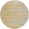 Homeroots 8' Gold Gray And Ivory Round Striped Washable Indoor Outdoor Area Rug 597243 - alternate 2