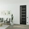 Sartodoors Hidden Door Black 28x96 Solid Core Modern Interior QUADRO4088MF-BLK-28x96-RH-I - alternate 1