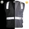 Dome75 Hi-Vis Safety Vest SM/MD Class Non-ANSI/Enhanced Visibility , Zipper 2 Pockets, 1 Mic Tab DV1281 - alternate 2