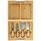 Megachef Bamboo Charcuterie Cheese Board Set with Ramekins and Slide Out Cutlery Drawer 750122177M - alternate 2