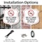 Signmission No Smoking Shield Sign This Is A Smoke F, 12 inch X 12 inch, Plastic Sign, 2PK SHI-P-2PACK-12-402 - alternate 2