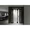 Vdomdoors Aluminum Door Cynex 6113 Natural Oak Entry Steel Metal Modern Painted W14+36+14xH80+12 Right Inswin CYNEX6113EXD-OAK-W14+36+14xH80+12-RH-I - alternate 2