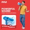 Pyle 30W Megaphone Bullhorn Speaker, Rechargeable Battery with Siren, LED Lights, Adjustable Volume, and PMP36WLT - alternate 2